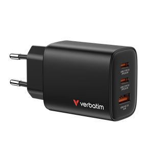 Verbatim Ess Gan Charger 65w Eu Siyah (32352)