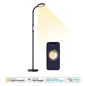 Meross Wi-Fi Uzaktan Kontrollü Akıllı Masa Lambası ve Ayarlanabilir Ayaklı Köşe Lambası (Apple Home - Amazon Alexa - Google Home Destekli)