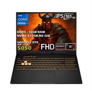 Asus TUF F16 FX608JHR-RV048-Gaming Intel Core i7 14650HX 16GB 512GB SSD NVIDIA GeForce RTX 5050 8GB (115W) 16