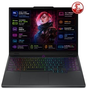 Lenovo Legion 5 15IAX10 Intel Core Ultra 9 275HX 32GB 1TB SSD RTX 5070 8GB (115W) 15.1