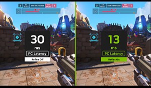 NVIDIA Reflex gecikme karşılaştırması