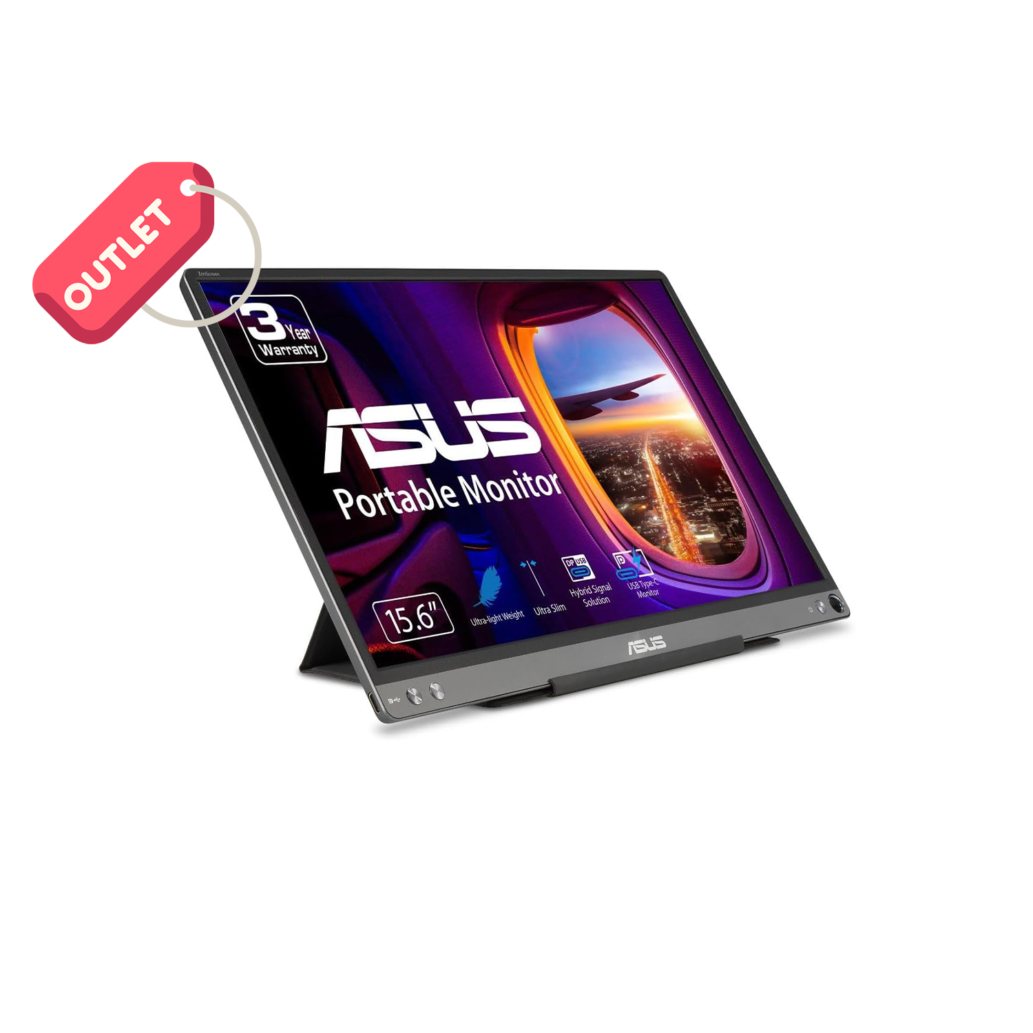 Dalle écran 15.6" Pour ASUS ZenScreen MB16ACE - LCD LED IPS 30PIN 1920x1080