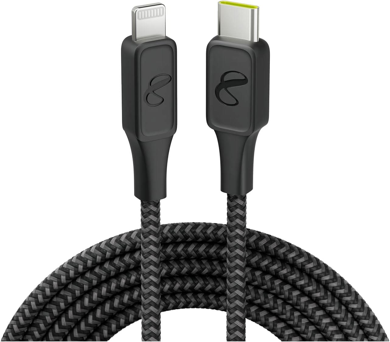 InfinityLab InstantConnect Kablo USB-C Lightning, Siyah 1.5M