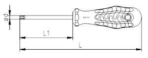 İzeltaş 4775180030 Torx Uçlu Tornavida T30