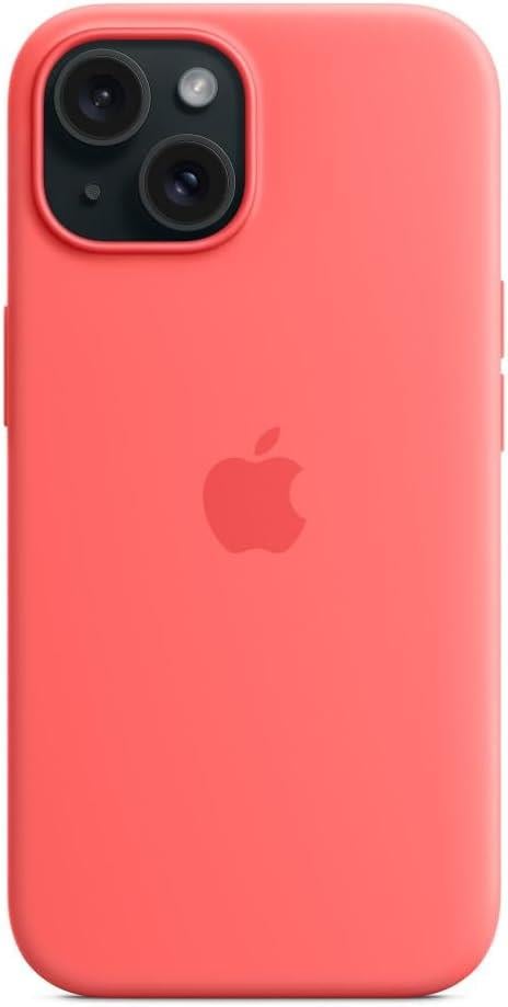 Apple iPhone 15 MagSafe Silikon Kılıf Guava - MT0V3ZM/A

