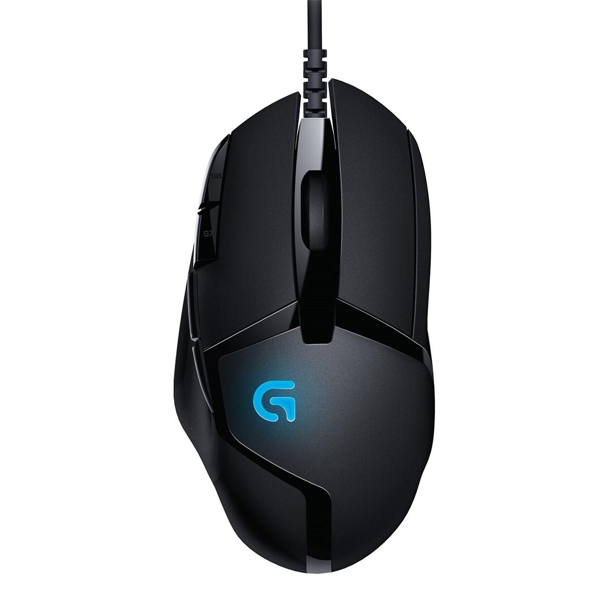LOGITECH G G402 HYPERION FURY 4.000 DPI ULTRA HIZLI 500 IPS OYUNCU MOUSE -SİYAH 910-004068
