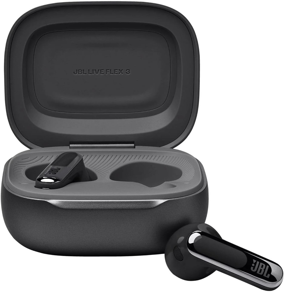 JBL Live Flex 3, Kablosuz Kulakiçi Kulaklık, Siyah