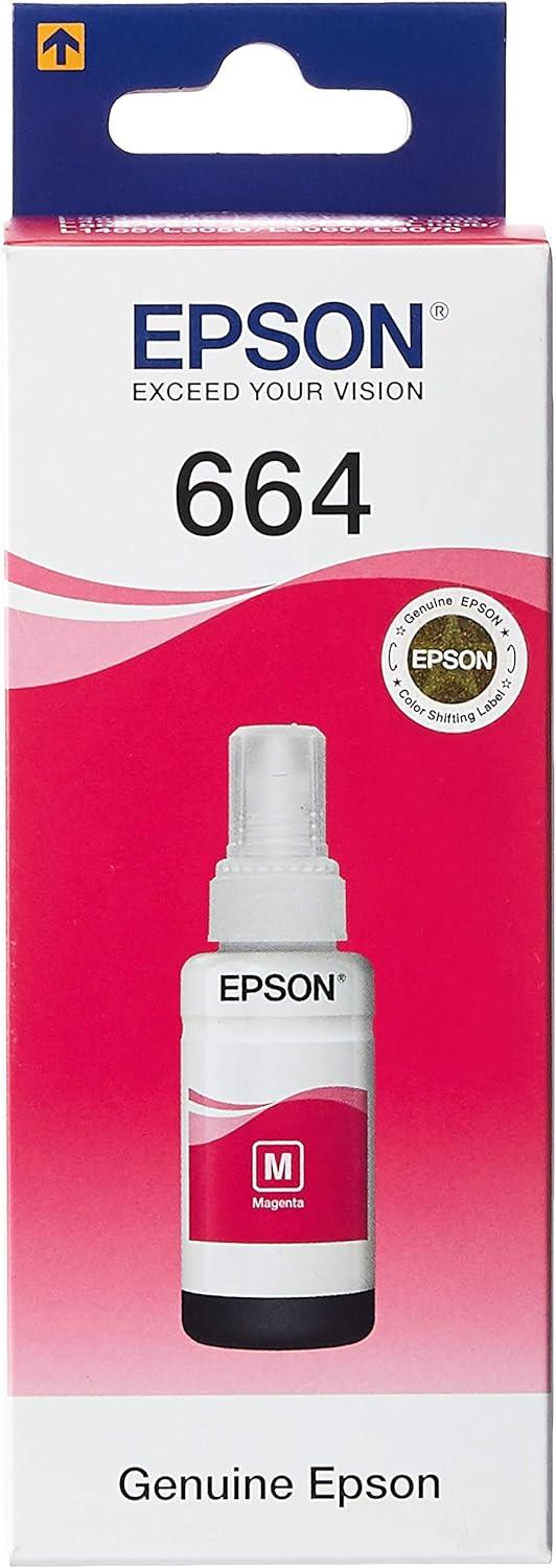 Epson C13T66434A Tüp Kartuş 70 ml L550/L200/L220/L355/L365 - Magenta -  Nethouse