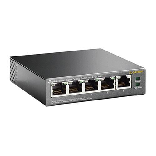 TP-LINK TL-SG1005P 5-Port Desktop Switch