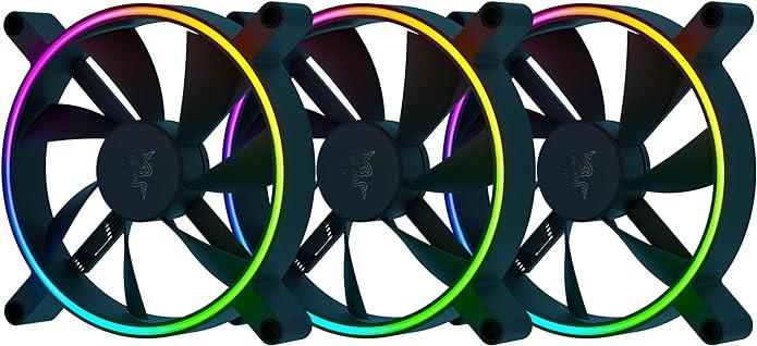 Razer Kunai Chroma - Yüksek Performanslı ARGB 3 Adet PC Fanı | 140MM