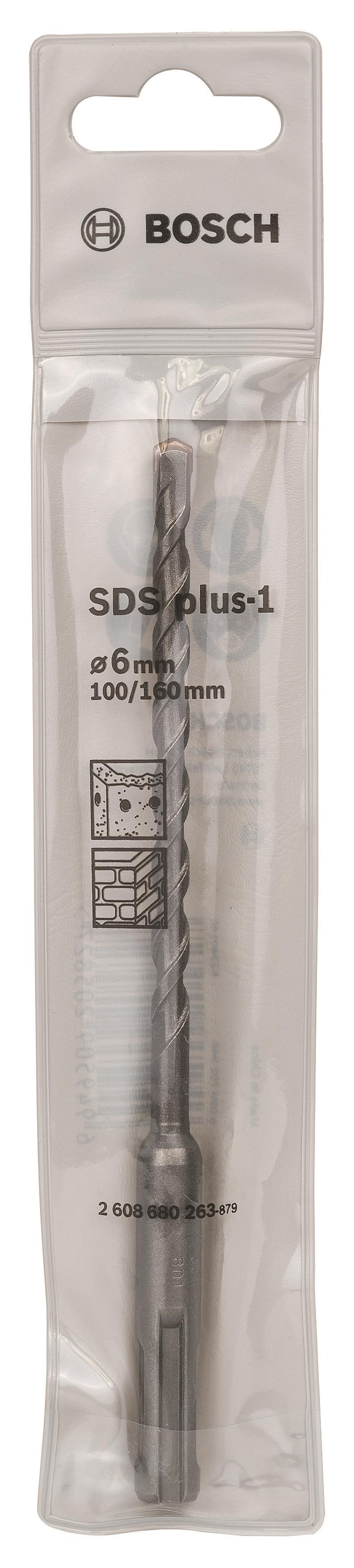 Bosch Plus-1 Serisi SDS-Plus Kırıcı Delici Matkap Ucu 6x160 mm