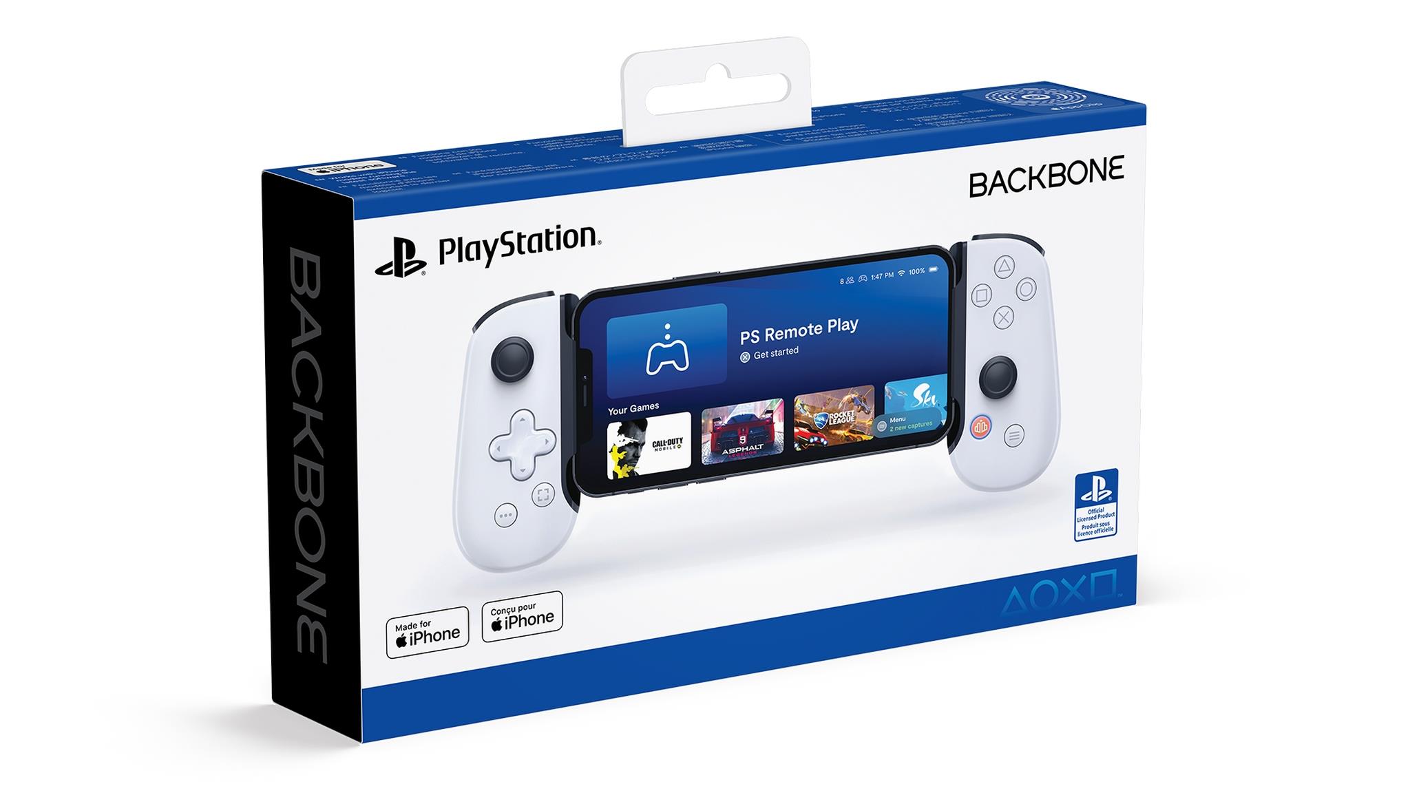 Backbone One,Gen1 PlayStation Edition iOS - Lightning Mobil Gaming