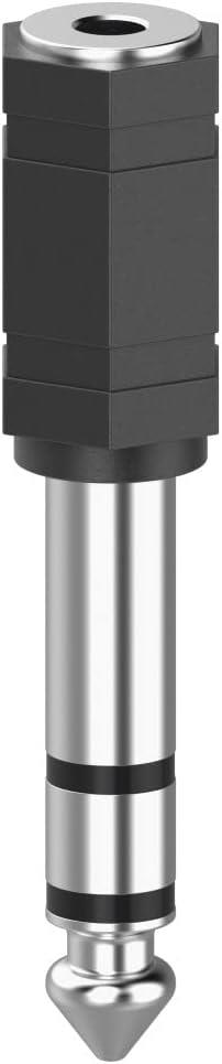 Hama Adaptör 6.3mm Stereo Fiş - 3.5mm Stereo Soket