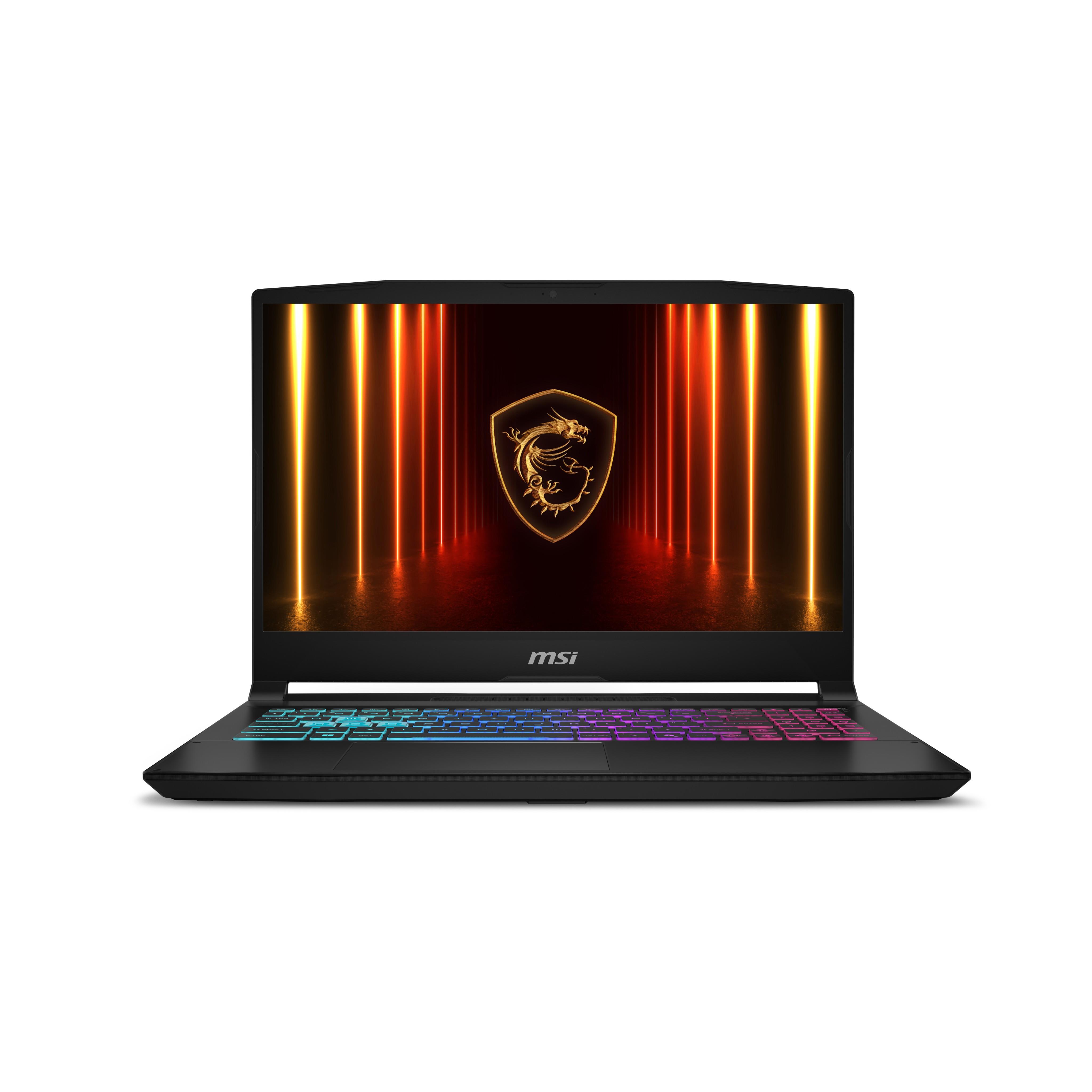 MSI NB KATANA 15 HX B14WEK-682XTR I9-14900HX 32GB DDR5 RTX5050 GDDR7 8GB 1TB SSD 15.6 QHD 165Hz DOS
