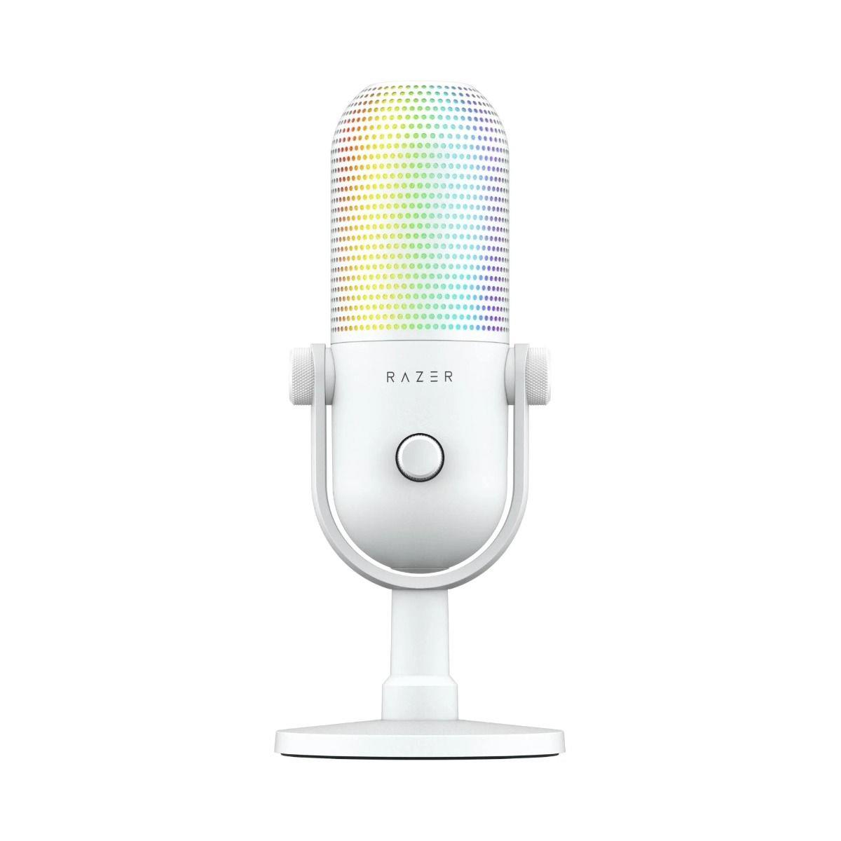 Razer Seiren V3 Chroma RGB Mikrofon Beyaz RZ19-05060200-R3M1
