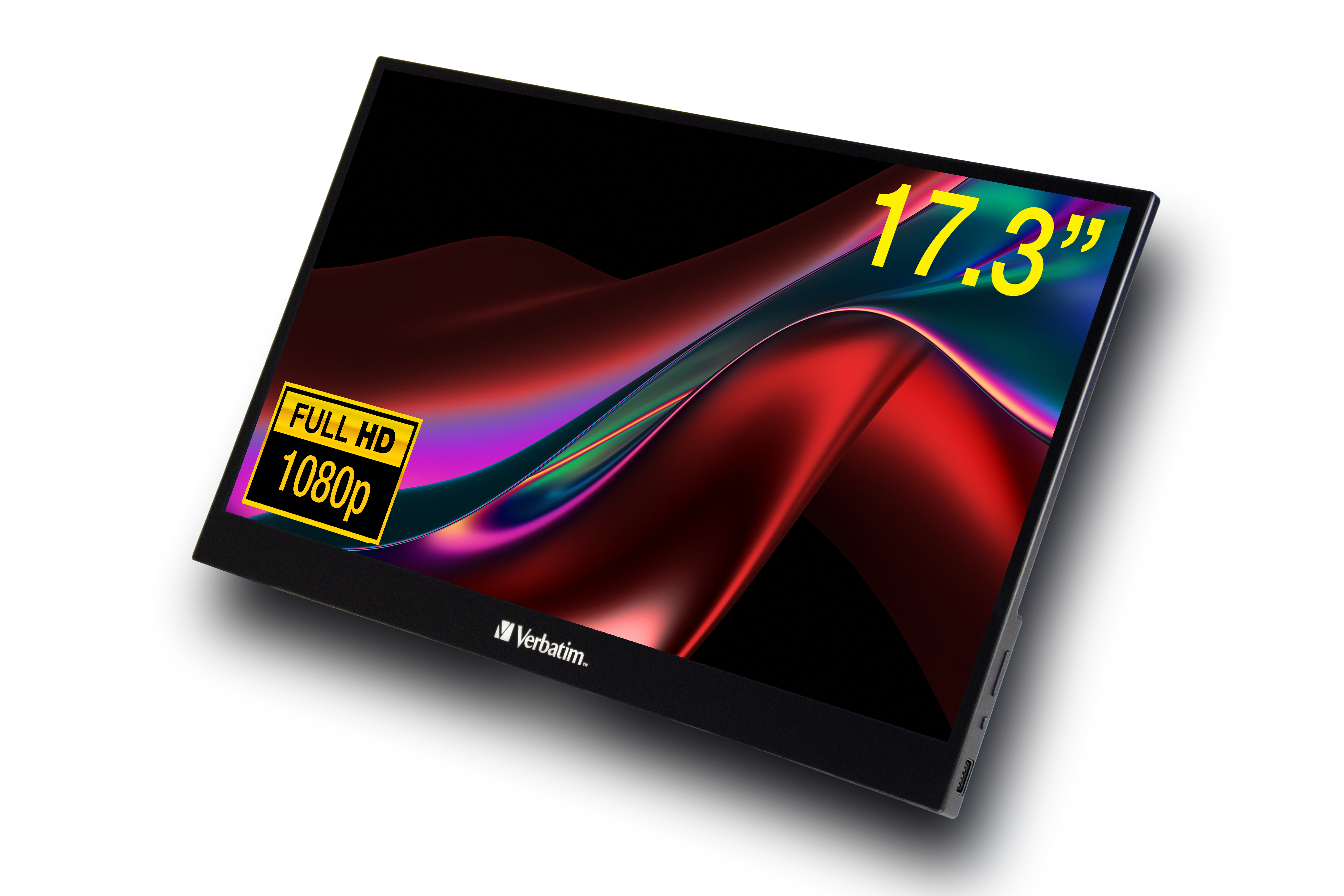Verbatim PMT-17 Taşınabilir 17.3'' Full HD 1080p IPS 6MS Dokunmatik Monitör