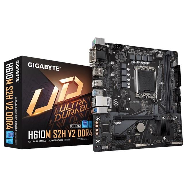 Gigabyte H610M S2H V2 D4 1700P Vga Dvi Hdmi Dp