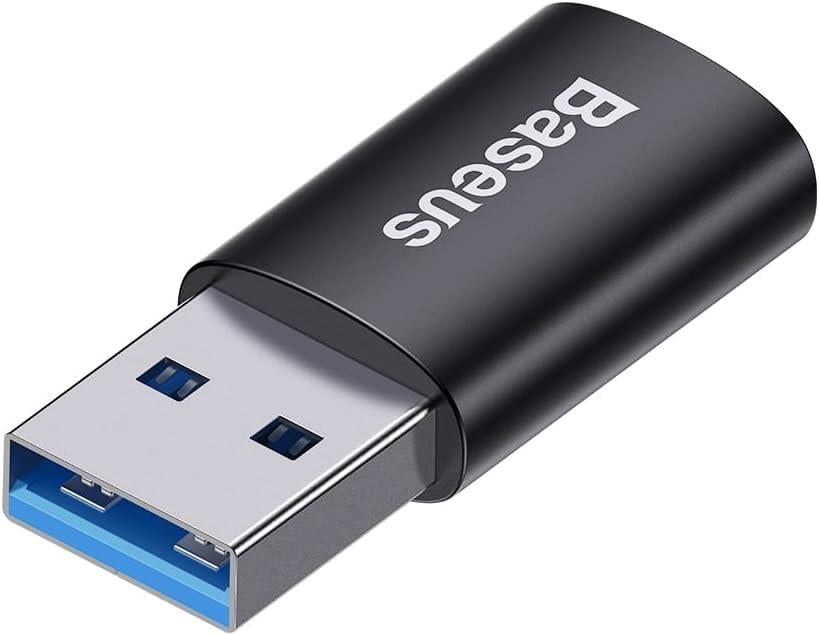 Baseus Ingenuity Mini OTG Adaptör USB 3.1 to Type-C-Siyah