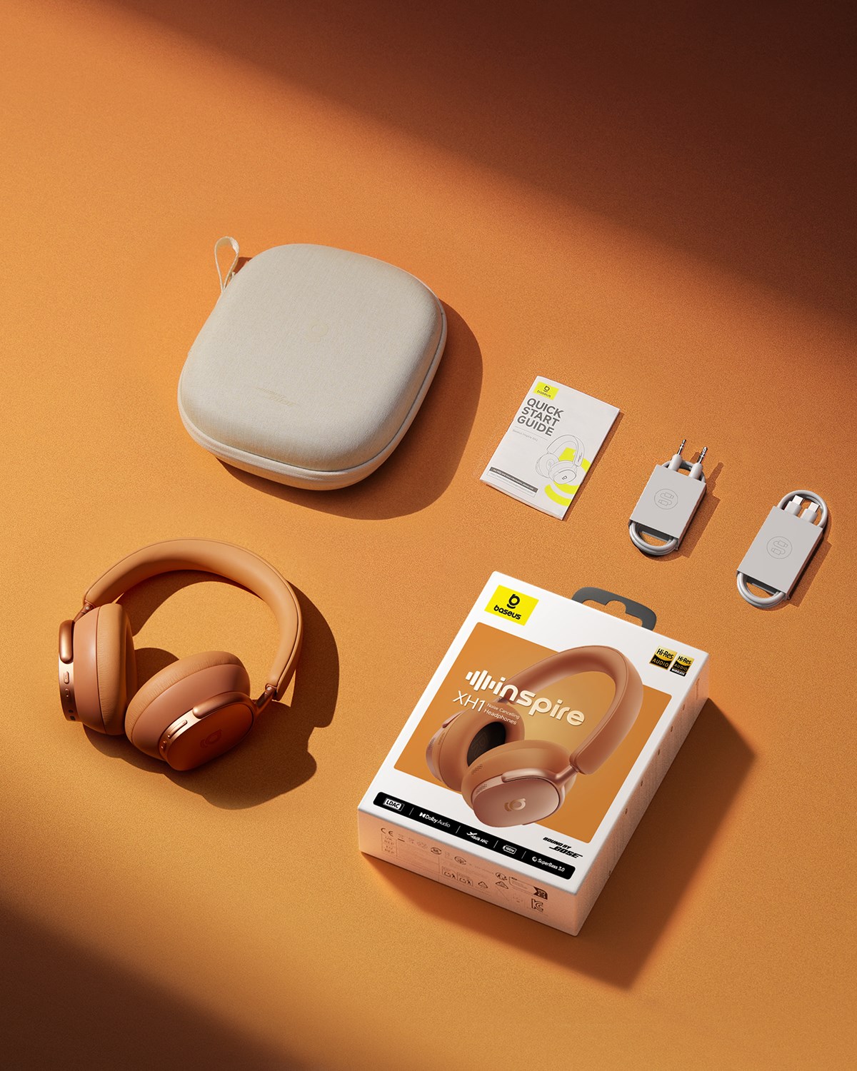 Baseus Inspire Sound by Bose XH1 ANC 100 saat çalma süresi 4