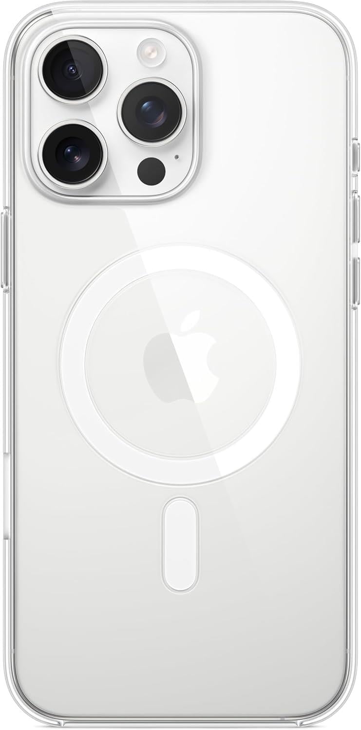 Apple iPhone 16 Pro Max için MagSafe özellikli Şeffaf Kılıf ​​​​​​​