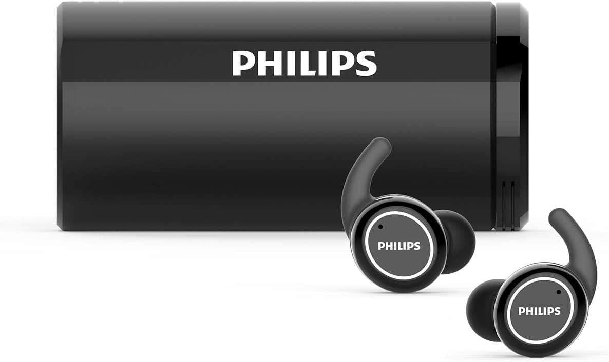 Philips ActionFit TAST702 Gerçek Kablosuz Spor Kulaklık Siyah 