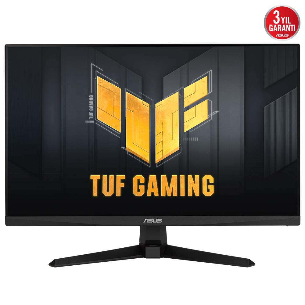 ASUS TUF GAMING VG249QM1A 23.8 GAMING FAST IPS FREESYNC VE G-SYNC UYUMLU 1920x1080 1MS 280HZ DP HDMI MM VESA 3YIL 99,5% sRGB ELMB Monitör