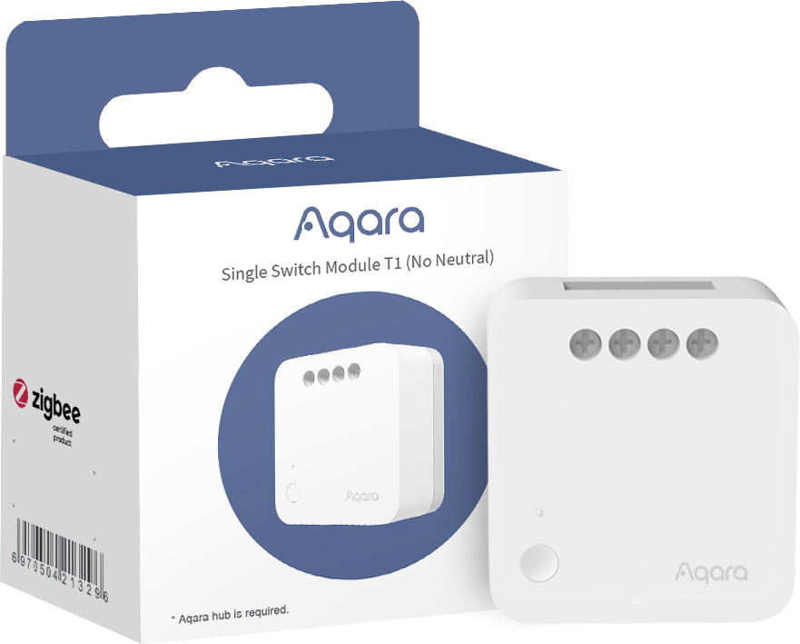 Aqara Akıllı Duvar İçi Anahtar Röle T1 Nötrsüz SSM-U02 (Apple Home Destekli)