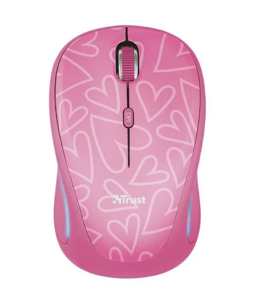 Trust 22336 Yvi Kablosuz Mouse-Pembe