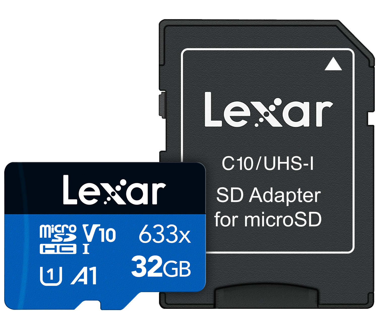 LEXAR 32GB LSDMI32GBB633A 633X MIKRO SDHC UHS-I WITH SD ADAPTER 100MB/S OKUMA 20MB/S YAZMA C10 A1 V10 U1