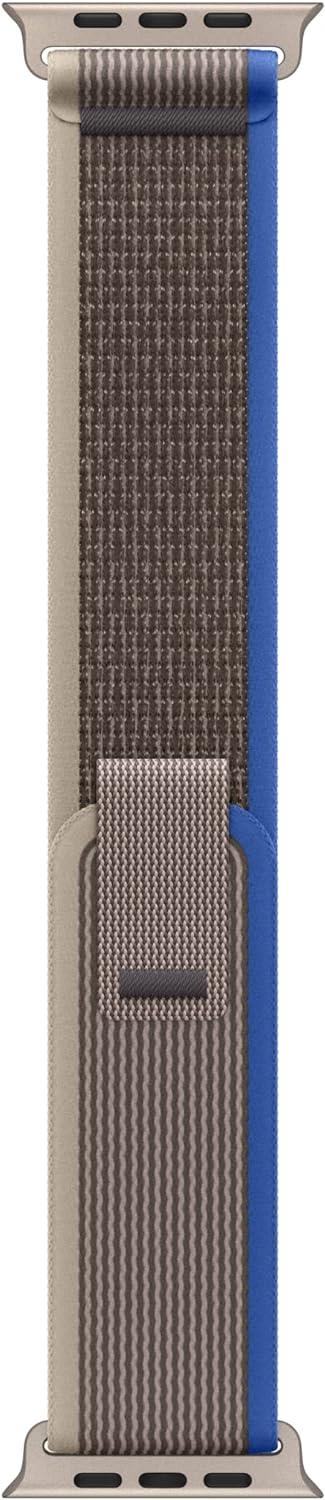 Apple Watch 49mm Mavi-Gri Trail Loop M-L Kordon MQEK3ZM/A