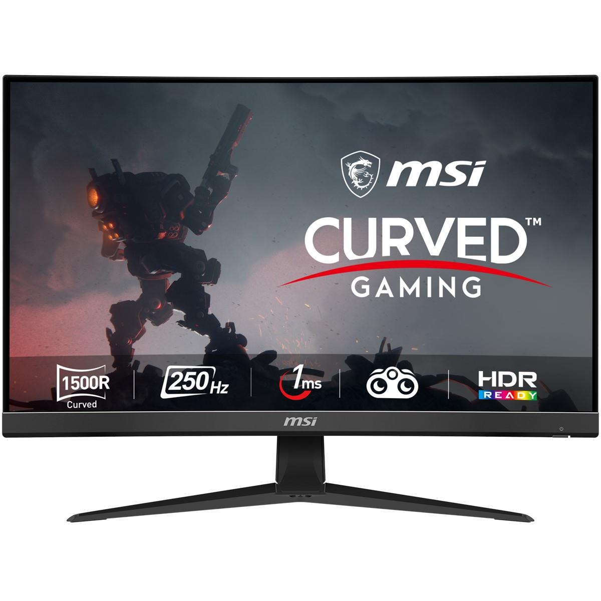 31.5 MSI G32C4X CURVED 1500R VA 1920X1080 (FHD) 16:9 250HZ 1MS FREESYNC PREMIUM GAMING MONITOR