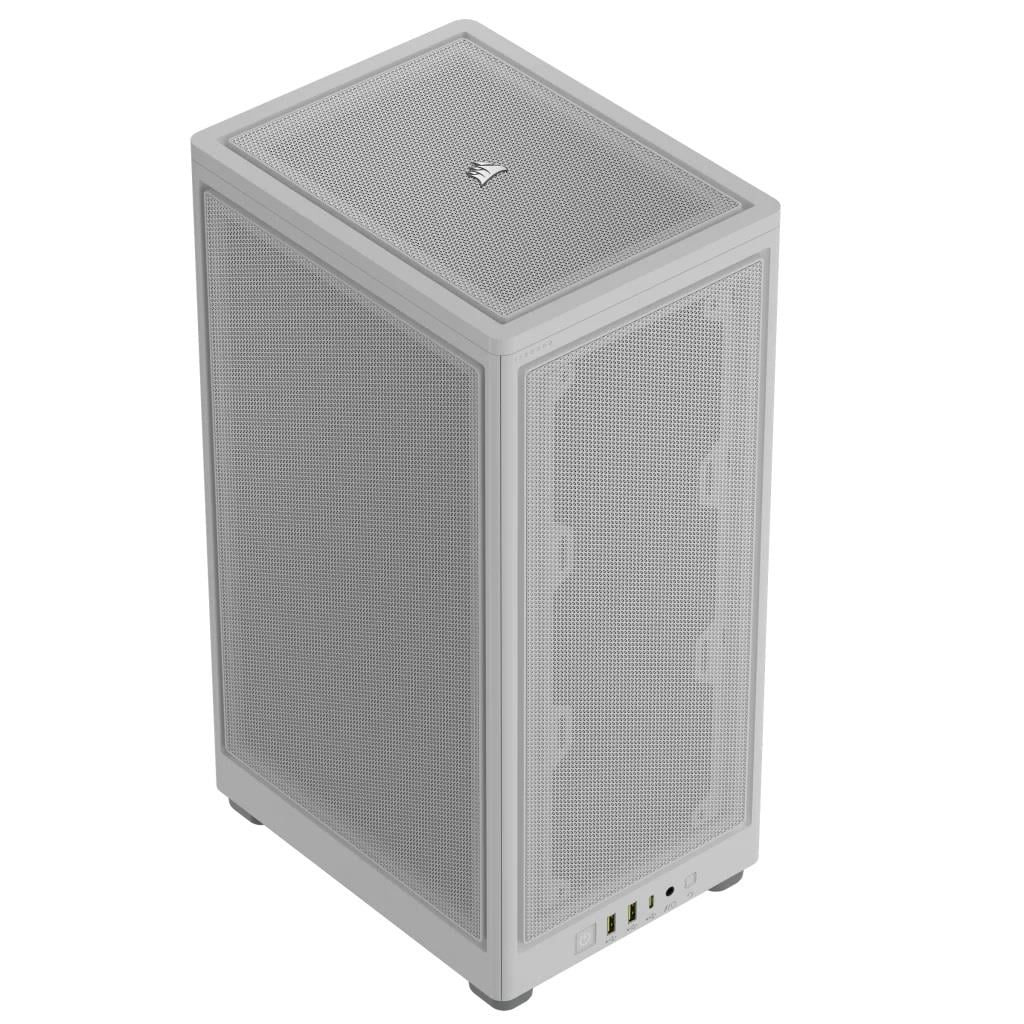 CORSAİR 2000D AİRFLOW, MİNİ-ITX SMALL-FORM-FACTOR BİLGİSAYAR KASASI, BEYAZ (CC-9011245-WW)