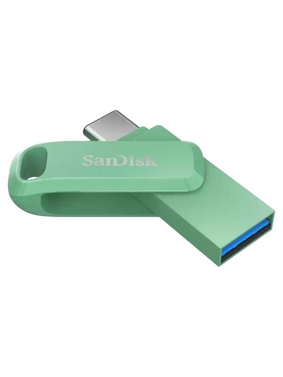 SanDisk Ultra Dual Drive Go 512GB USB Type-C Flash Bellek (Absinthe Green) SDDDC3-512G-G46AG