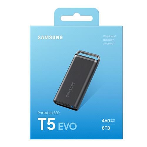 SAMSUNG 8TB PORTABLE T5 EVO MU-PH8T0S/WW
