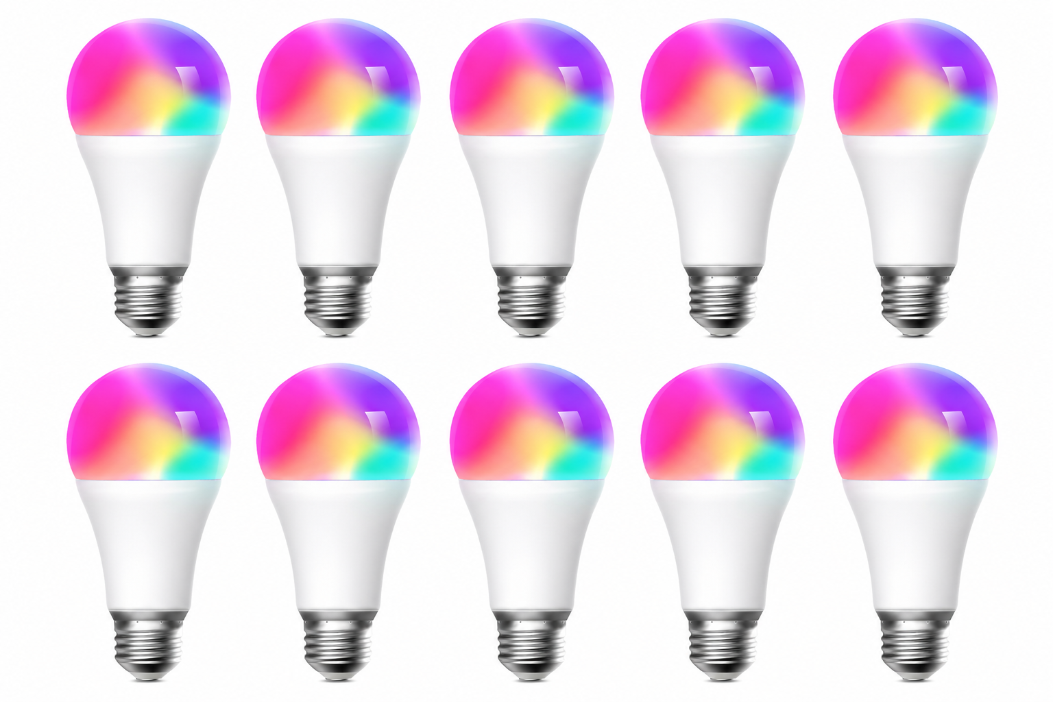 Meross Akıllı Rgb Ampül 810L/9W MSL120 (Apple HomeKit Destekli) 10'lu Paket