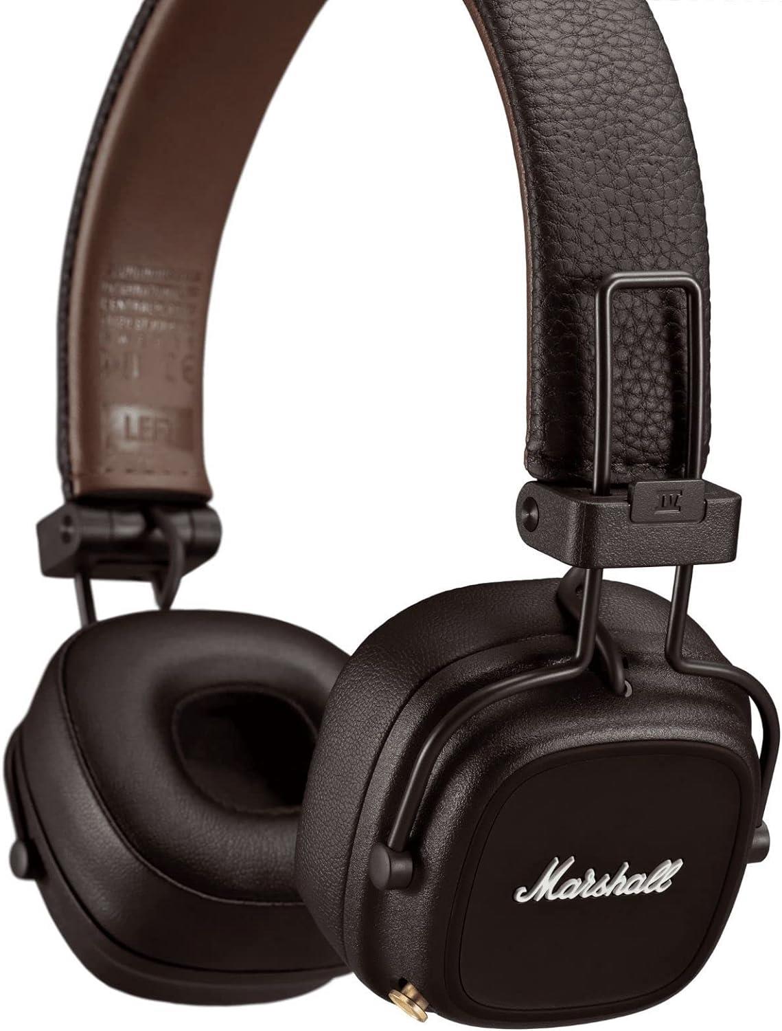 az Marshall MAJOR Ⅳ　ブラック　bluetooth MARSHALL MAJOR IV BLUETOOTH KABLOSUZ KATLANABİLİR KULAK ÜSTÜ