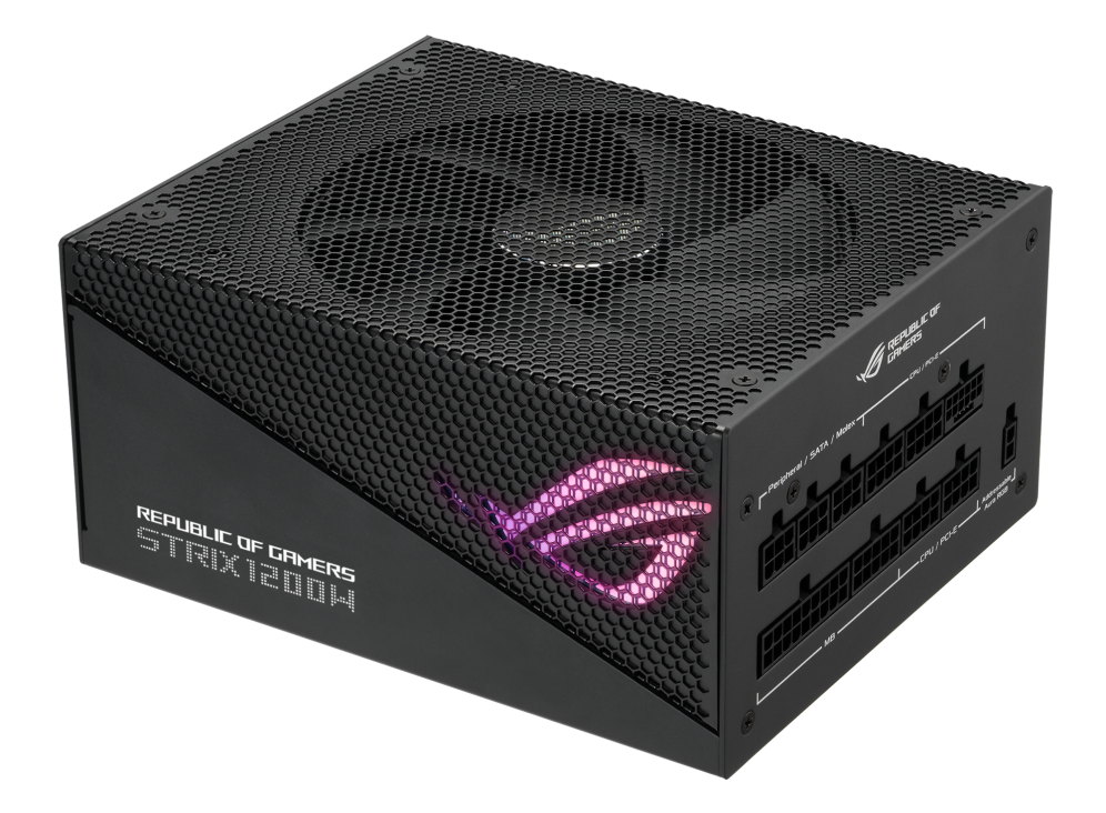 ASUS ROG-STRIX-1200G AURA 80+ GOLD 1200W MODÜLER ATX 3.0 UYUMLU PCI-E 5.0 10 YIL GARANTİ
