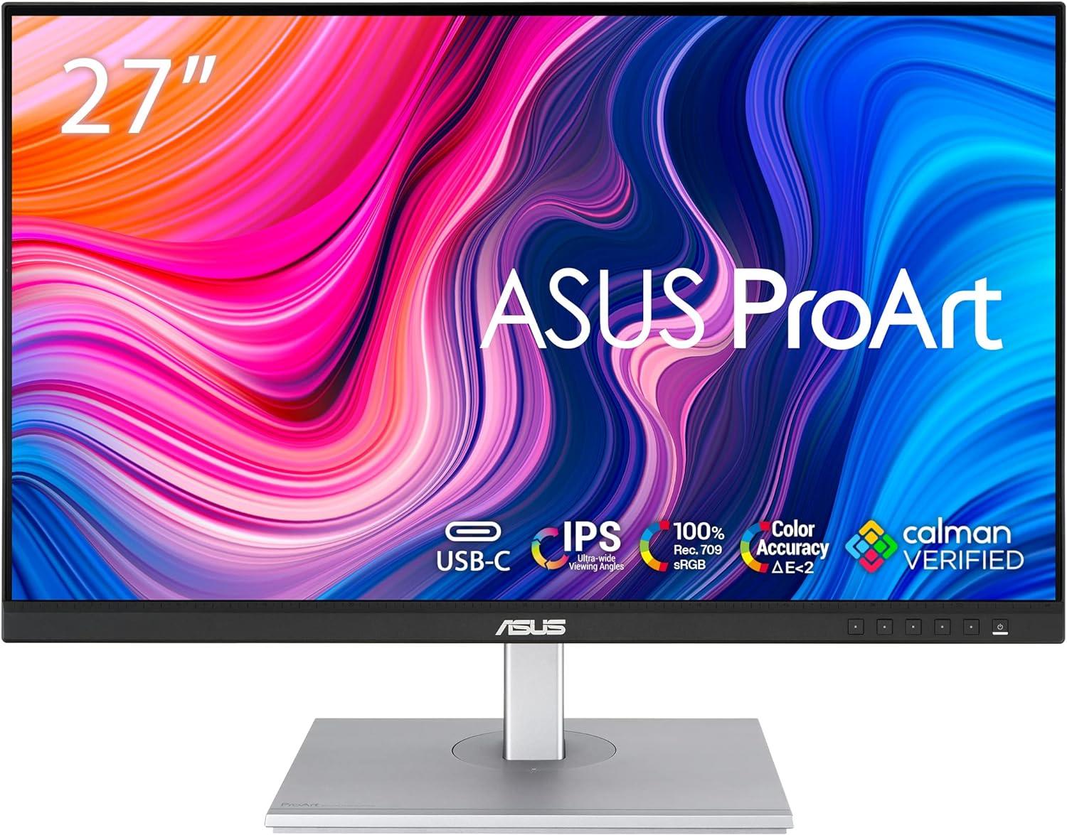 ASUS PROART PA278CV 27 2K IPS 2560x1440 5MS DP MINIDP HDMI DVI USB 3 0x4 MM VESA 3YIL