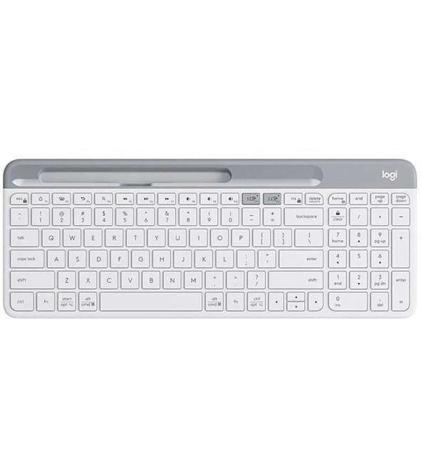 Logitech K580 Slim Beyaz Bluetooth 920-010625