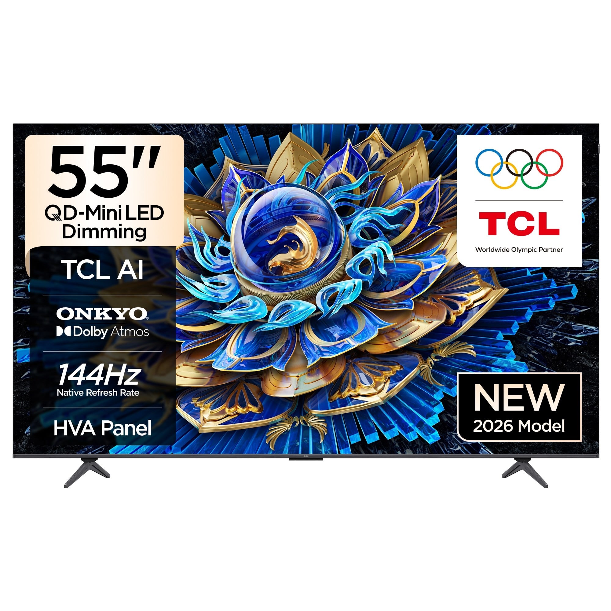 TCL 55T8D 55INC 4K PREMIUM QLED GTV