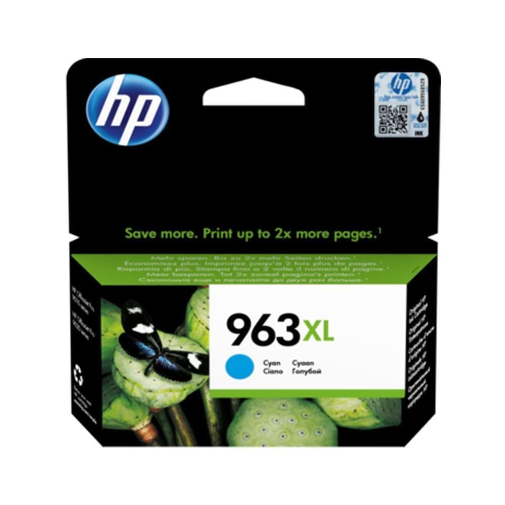 HP 3JA27AE (963XL) YUKSEK KAPASITE CYAN MUREKKEP KARTUS 1600 SAYFA