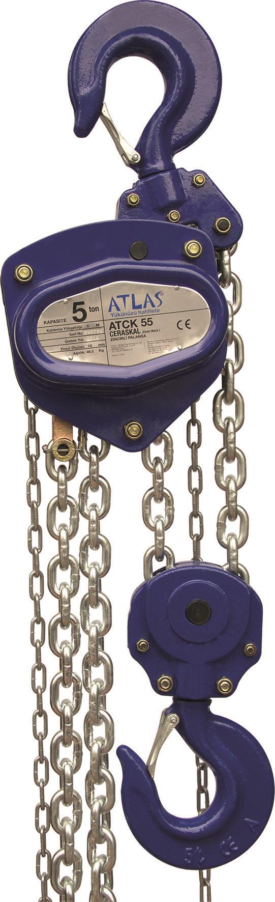 ATLAS PRO ATCK55 Köşeli Ceraskal 5 Ton 5 m