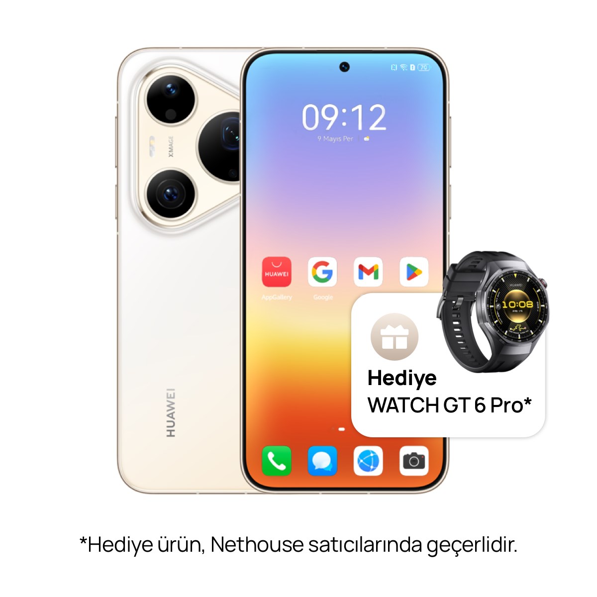 Huawei Pura 90s Pro Max Akıllı Telefon 12 GB+512 GB, Altın