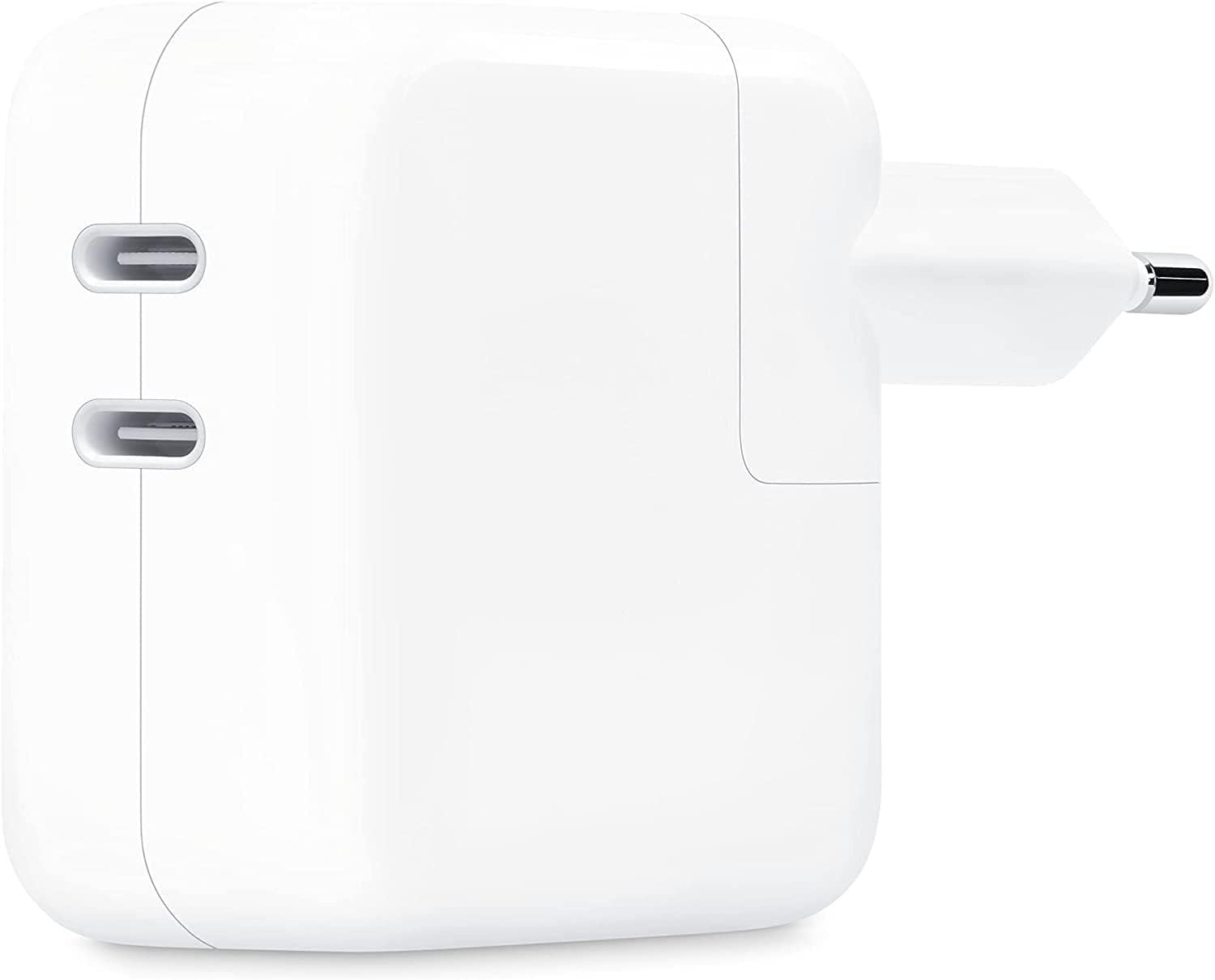 Apple 35 W Çift USB-C Bağlantı Noktalı Güç Adaptörü