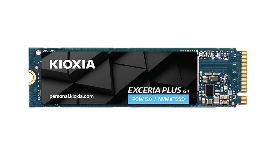 Kioxia PCIe M2 1TB Exceria Plus Gen5 SSD 10.000/7.900