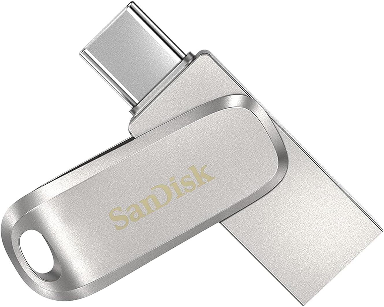 SanDisk Ultra 128 GB Dual Drive Luxe Type-C 150 MB/s USB 3.1 Gen 1 USB Flash Bellek