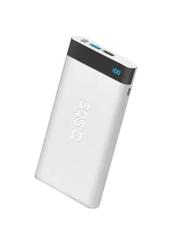 SBS SBS-79744 TEBB10000POCLCDW 10000MAH POWERBANK