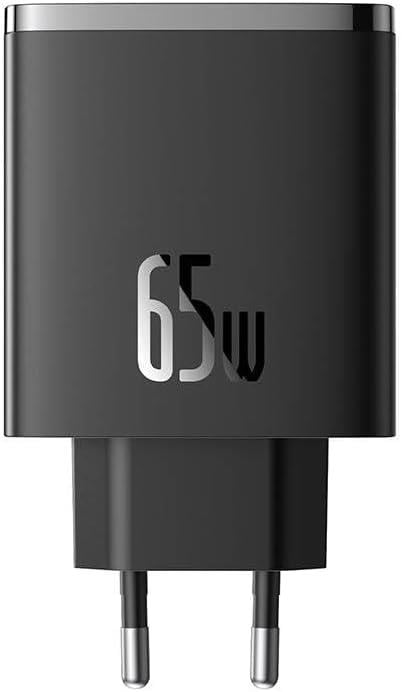 Baseus Cube Pro 2C+U 65W Şarj Cihazı-Siyah