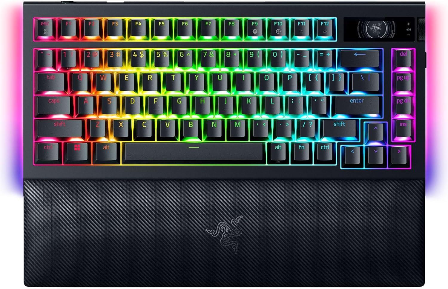 Razer Blackwidow V4 Pro %75 Kablolu Mekanik Oyuncu Klavyesi Us