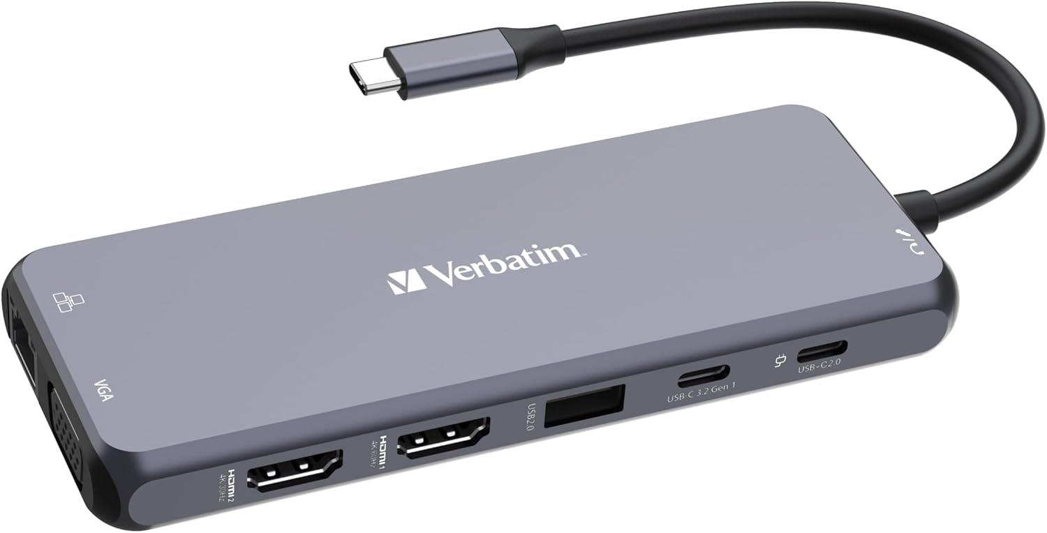 Verbatim 32154 USB-C PRO 14 PORT HUB CMH-14